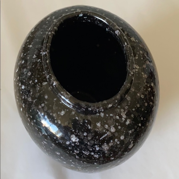Mid Century Modern Black Speckle Vase West Germany - Picture 6 of 8